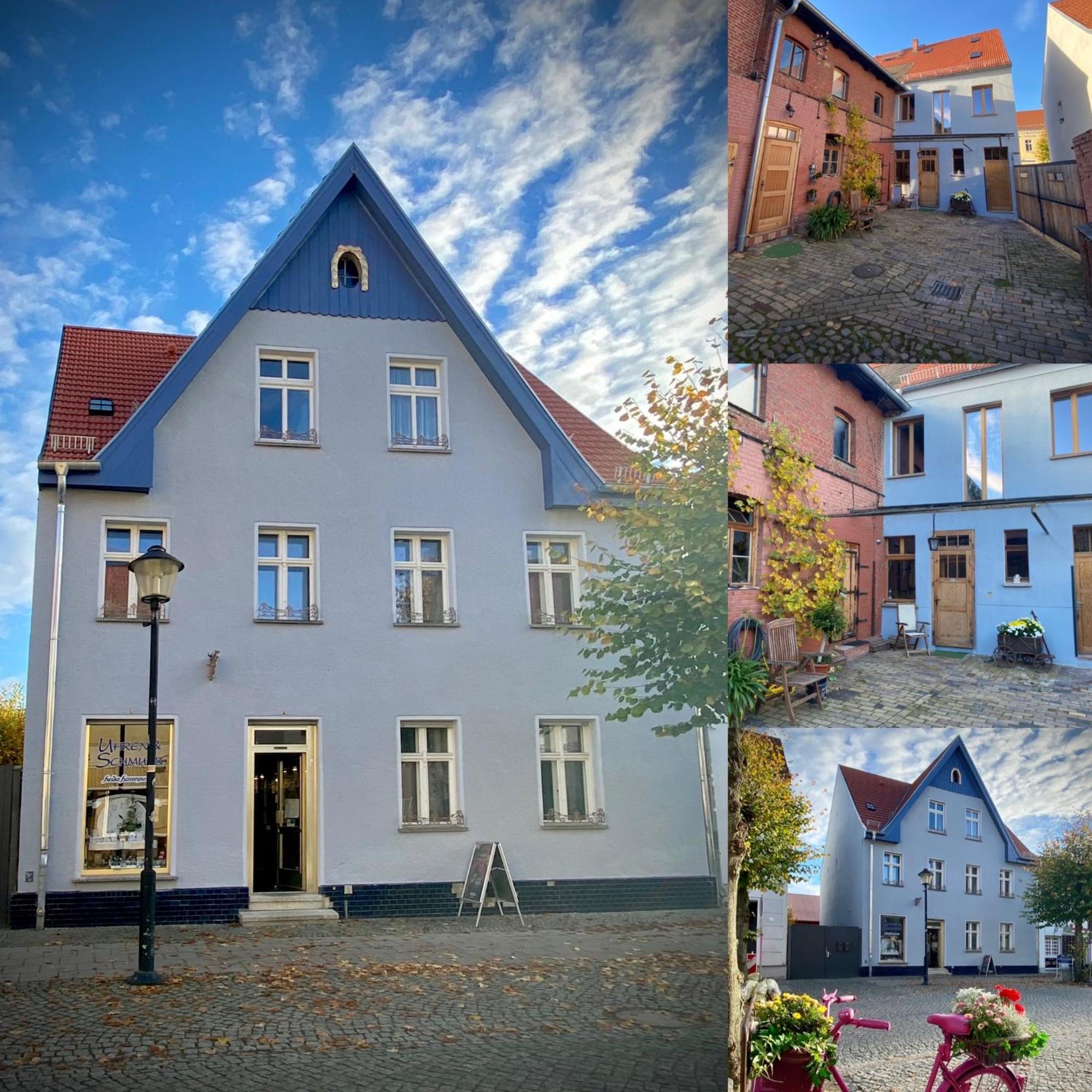 Die Alte Fleischerei - Gaestezimmer Im Historischen Stadtkern Jueterbog Exteriör bild
